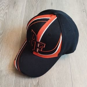 Pigeon Forge Hat Baseball Cap Tennessee Black Orange Adjustable Strap PF OSFA